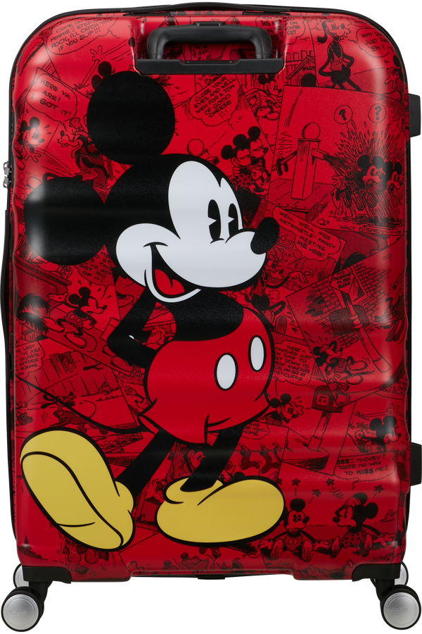 American Tourister Disney Wavebreaker Spinner TSA Disney Fl 77cm  Červený komiks myšiaka Mickeyho American Tourister Disney Wavebreaker Spinner TSA Disney Fl 77cm  Červený komiks myšiaka Mickeyho