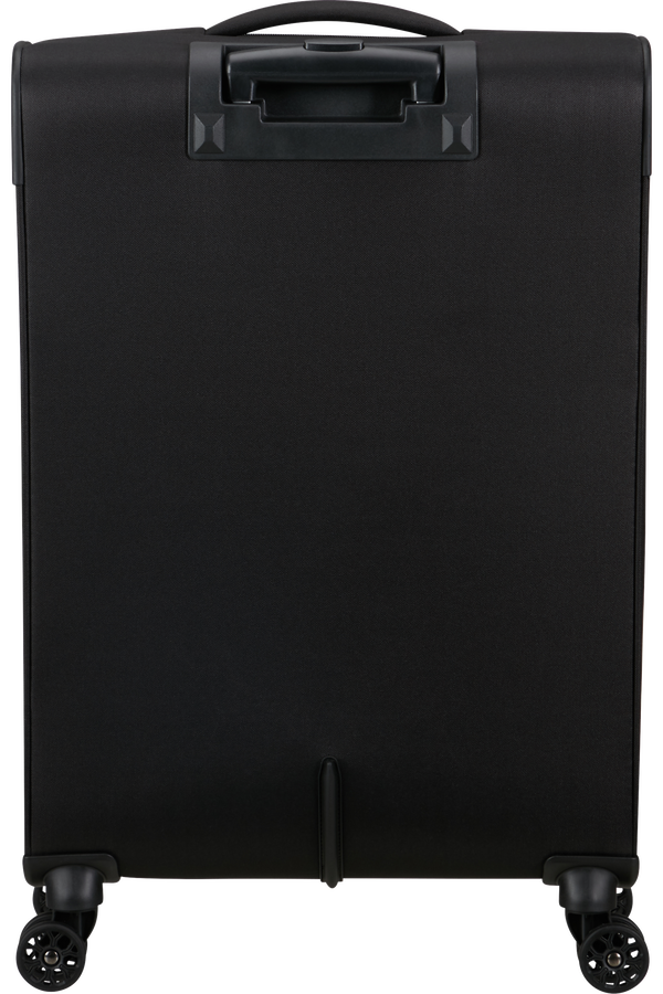 American Tourister Deep Dive Spinner Expandable TSA M  Čierna/siv&aacute;