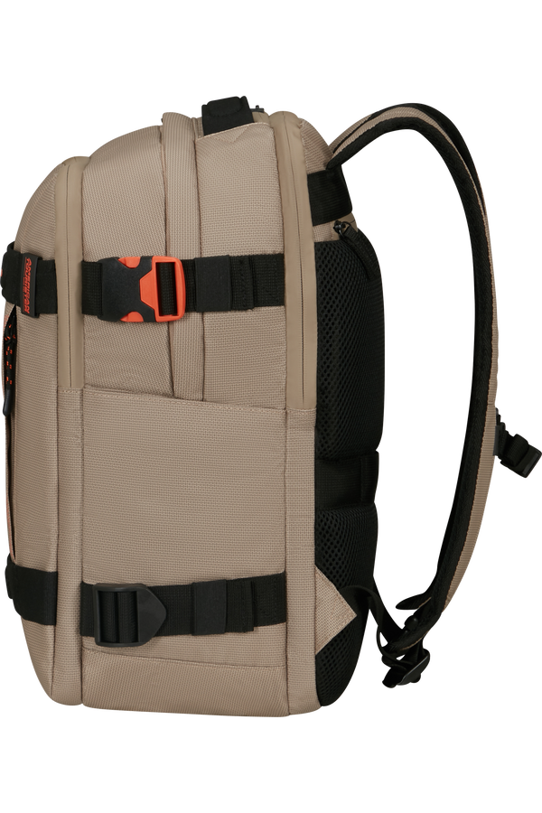 American Tourister Urban Track Laptop Backpack Coated 15.6'  Beige/Orange