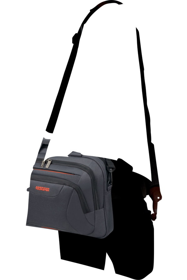 American Tourister At Work Laptop Bag  13.3-14.1inch Sivá/oranžová