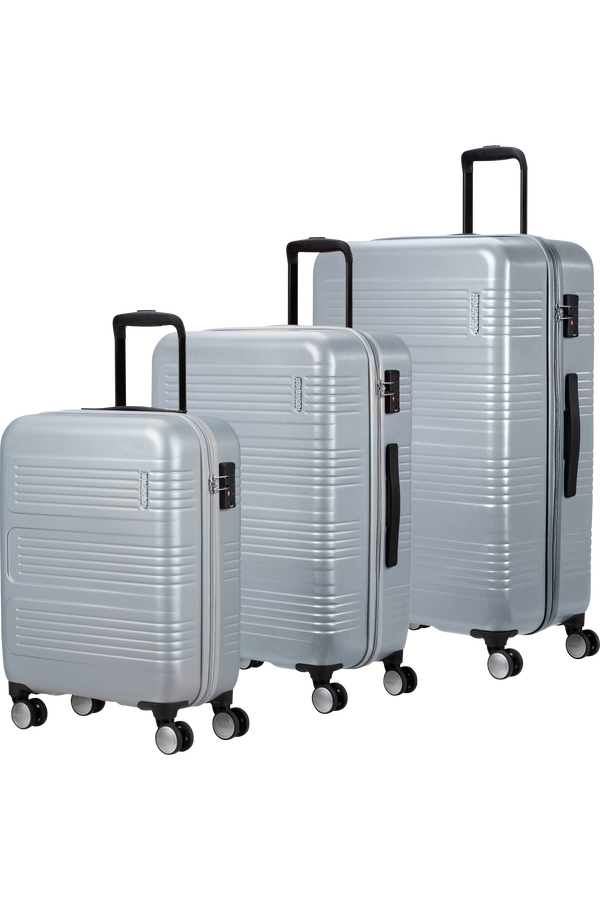 American Tourister Summerville 3 PC SET A  Silver