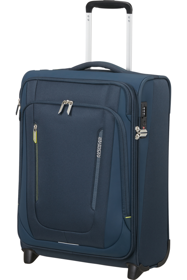 American Tourister Wanderlite Upright S TSA S  Tmavá námornícka
