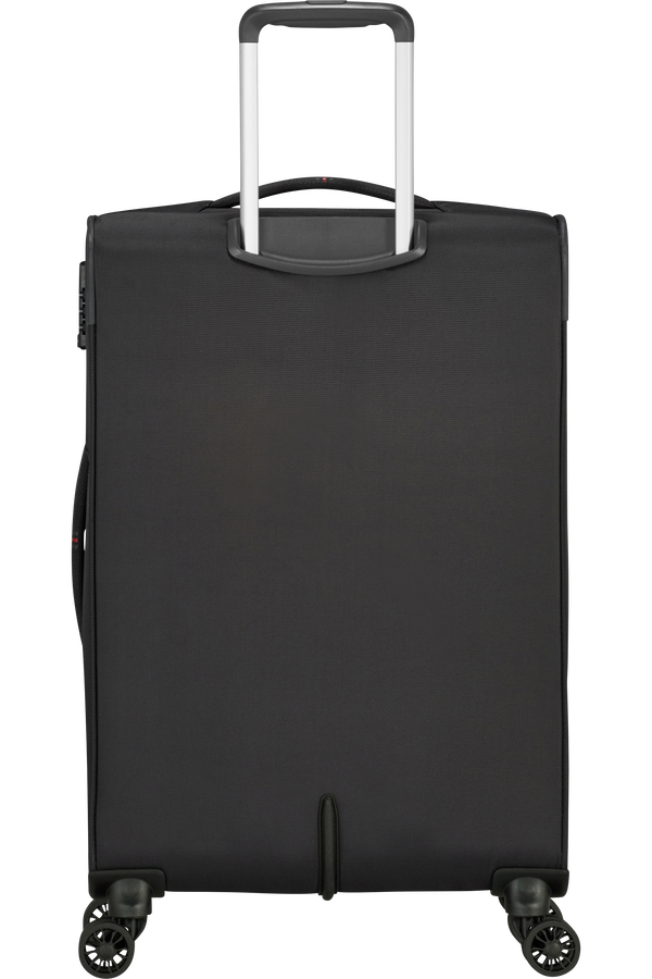 American Tourister Crosstrack Spinner Expandable 67cm  Sivá/červená