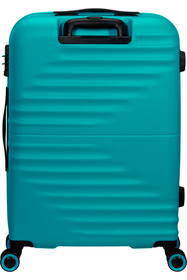 American Tourister Wavetwister Spinner TSA 66cm  Akvamarínová tyrkysová