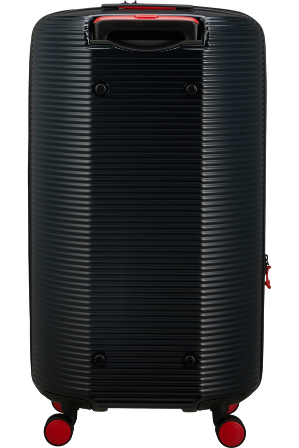American Tourister Rollio Spinner 75cm  Čierna/červen&aacute;
