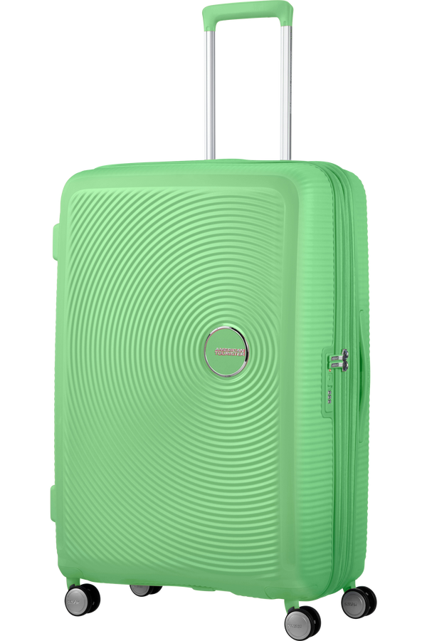 American Tourister Soundbox Spinner TSA Expandable 77cm  Jarn&aacute; zelen&aacute;