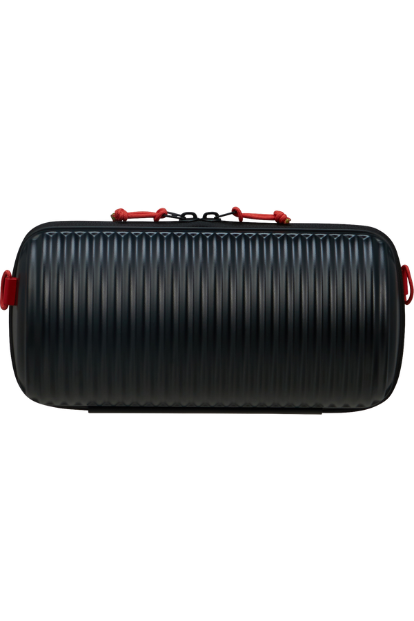 American Tourister Rollio Cross Body  Čierna/červená