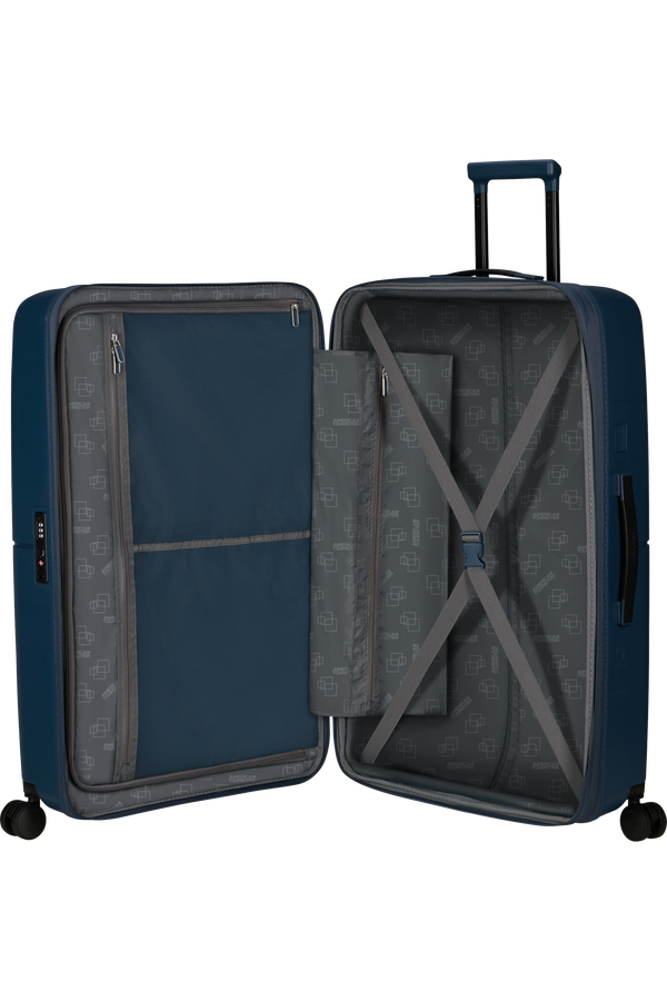 American Tourister DashPop Spinner Expandable TSA 77cm Polnočná modrá