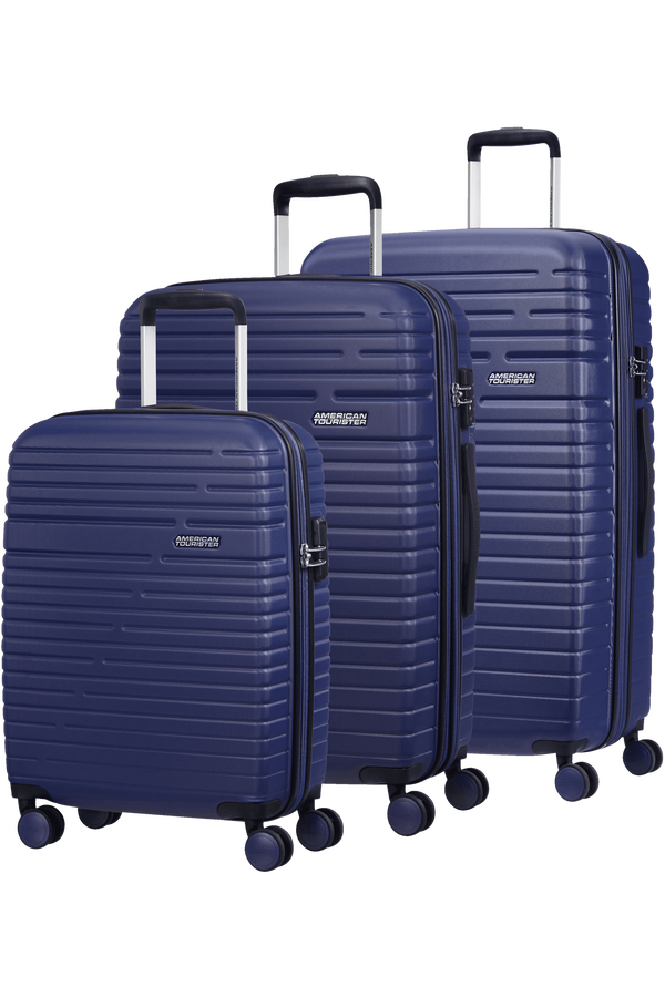 American Tourister Aero Racer 3 PC Set A  Modrá serenáda