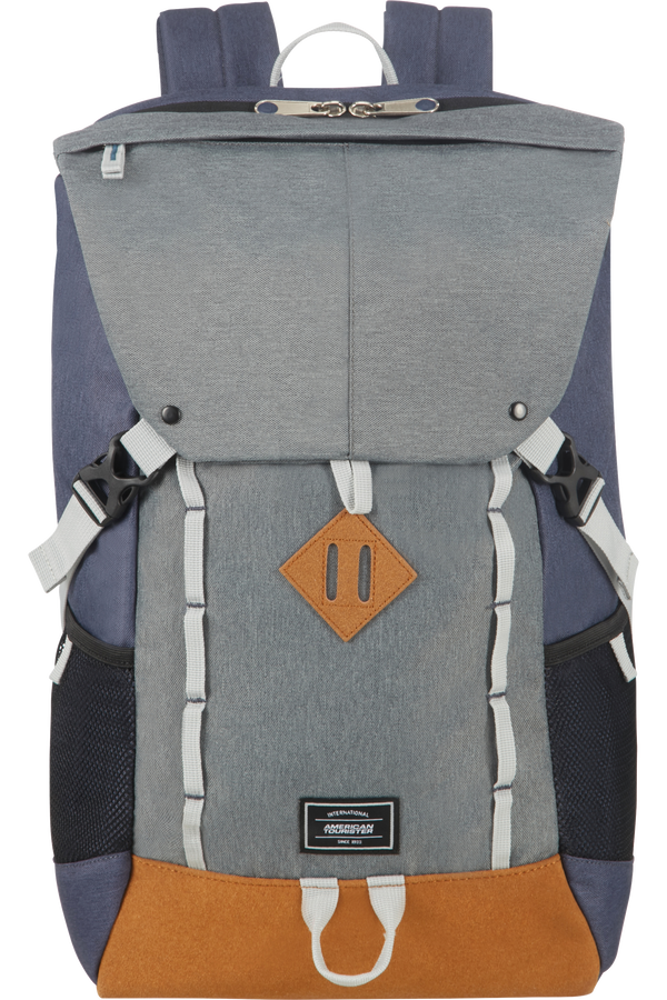 American Tourister Urban Groove UG Lifestyle Backpack 4 17.3'  Siv&aacute;/modr&aacute;