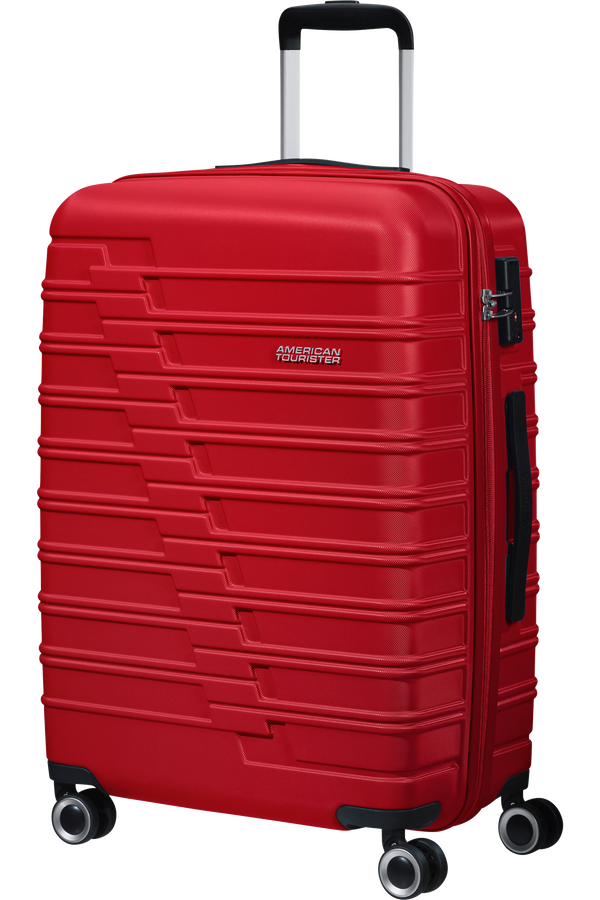 American Tourister Activair Spinner 67cm Ohnivá červená