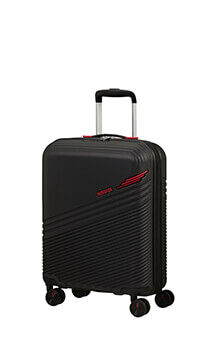 American Tourister Triple Trace Spinner TSA Expandable 55cm  Čierna/červen&aacute;