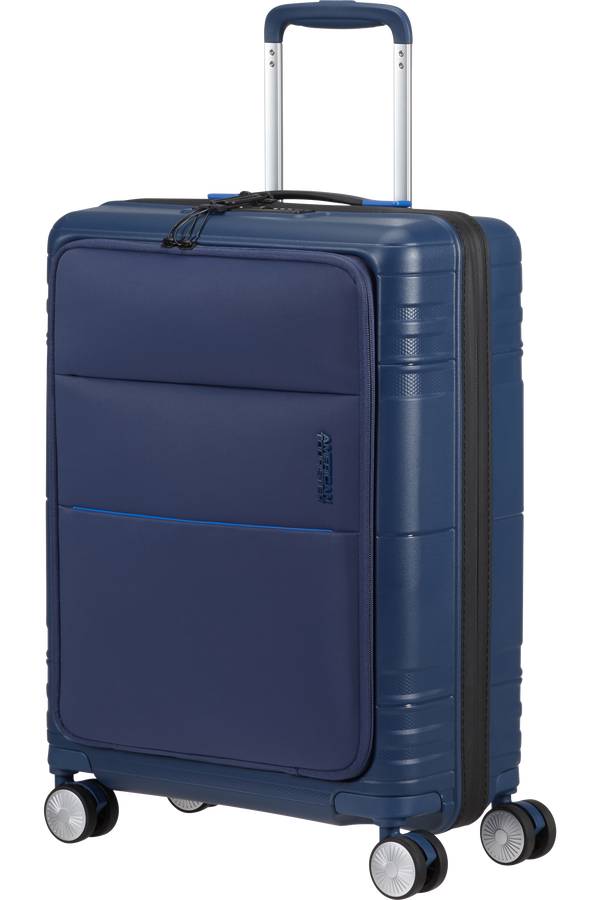 American Tourister Hello Cabin Spinner TSA 55cm  Skutočná námornícka American Tourister Hello Cabin Spinner TSA 55cm  Skutočná námornícka