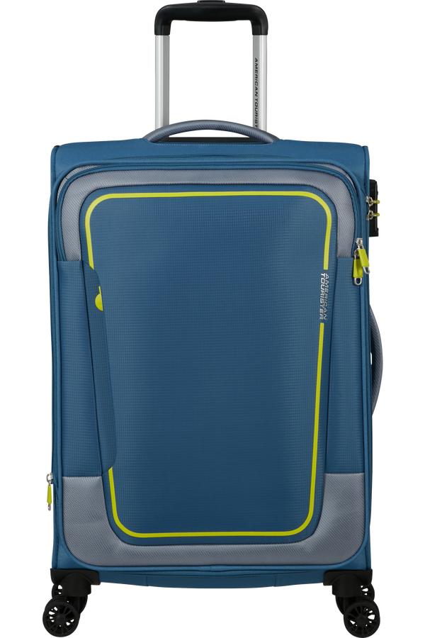 American Tourister Pulsonic Spinner Expandable 68 cm Coronet Blue