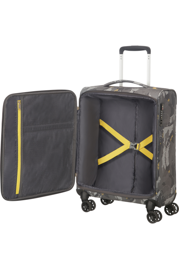 American Tourister Matchup Spinner Print TSA 55cm  Kamuflážna sivá
