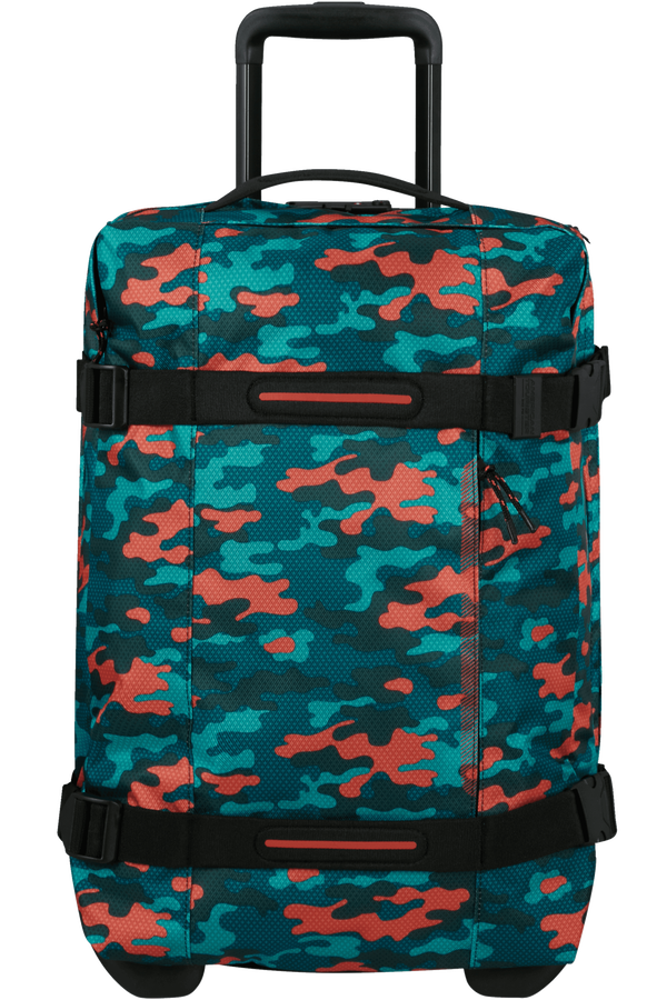 American Tourister Urban Track Duffle with Wheels S  Camo Print