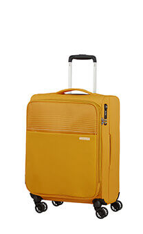 American Tourister Lite Ray Spinner TSA Expandable 55cm  Zlat&aacute; žlt&aacute;