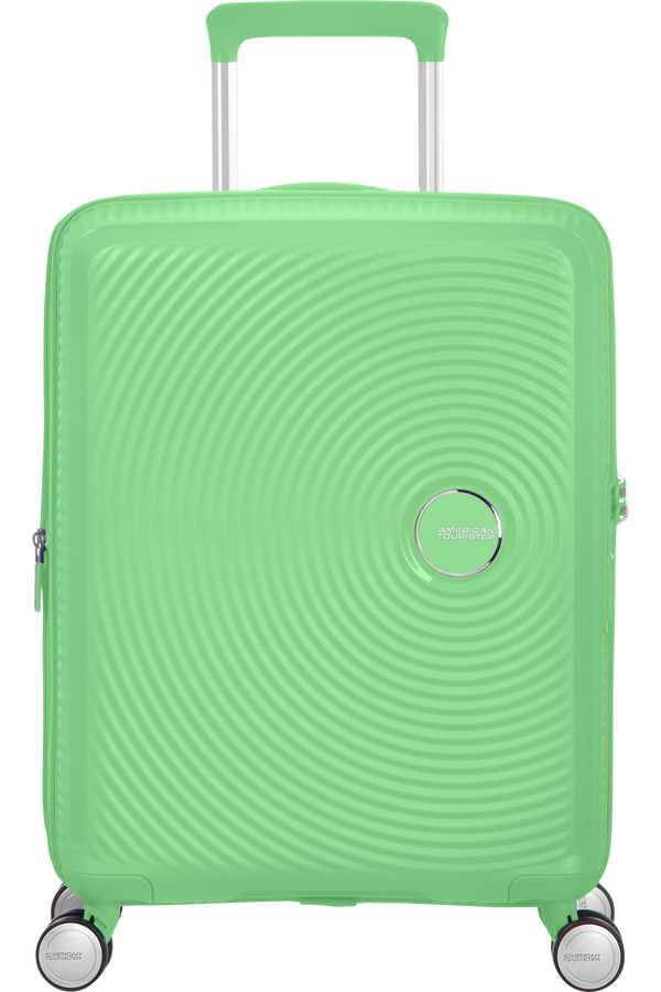 American Tourister Soundbox Spinner TSA Expandable 55cm  Jarn&aacute; zelen&aacute;