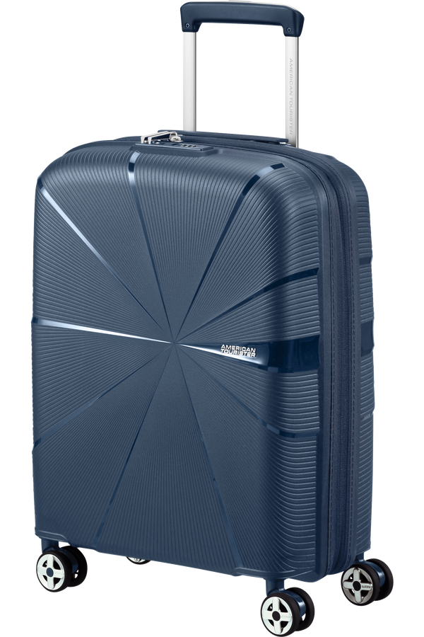 American Tourister Starvibe Spinner Expandable TSA 55cm Námornícka