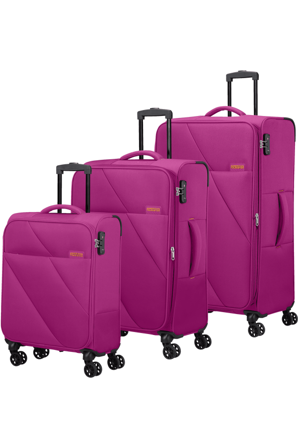American Tourister Sun Break 3 PC SET A  Fuksiová