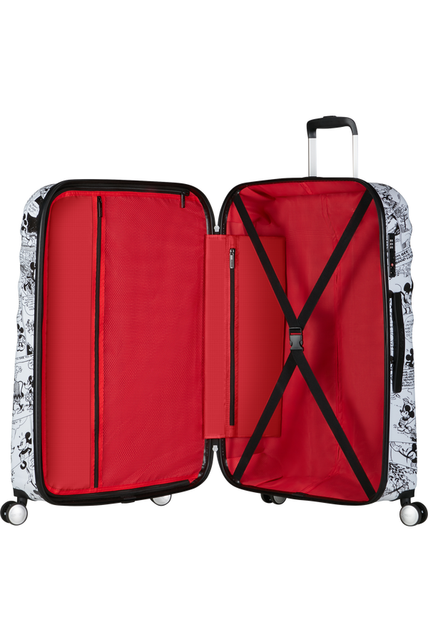American Tourister Disney Wavebreaker Spinner TSA Disney Fl 77cm  Minnie Comics White American Tourister Disney Wavebreaker Spinner TSA Disney Fl 77cm  Minnie Comics White