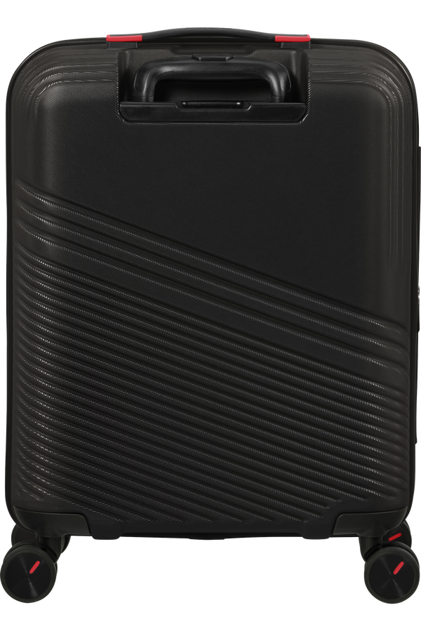 American Tourister Triple Trace Spinner TSA Expandable 55cm  Čierna/červená