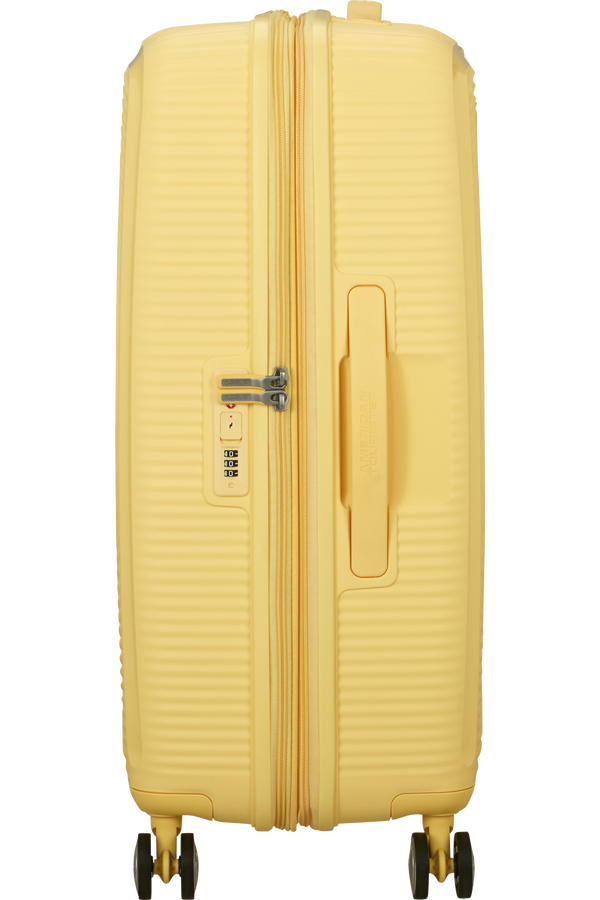 American Tourister SoundBox Spinner TSA Expandable 67cm  Pastel Yellow