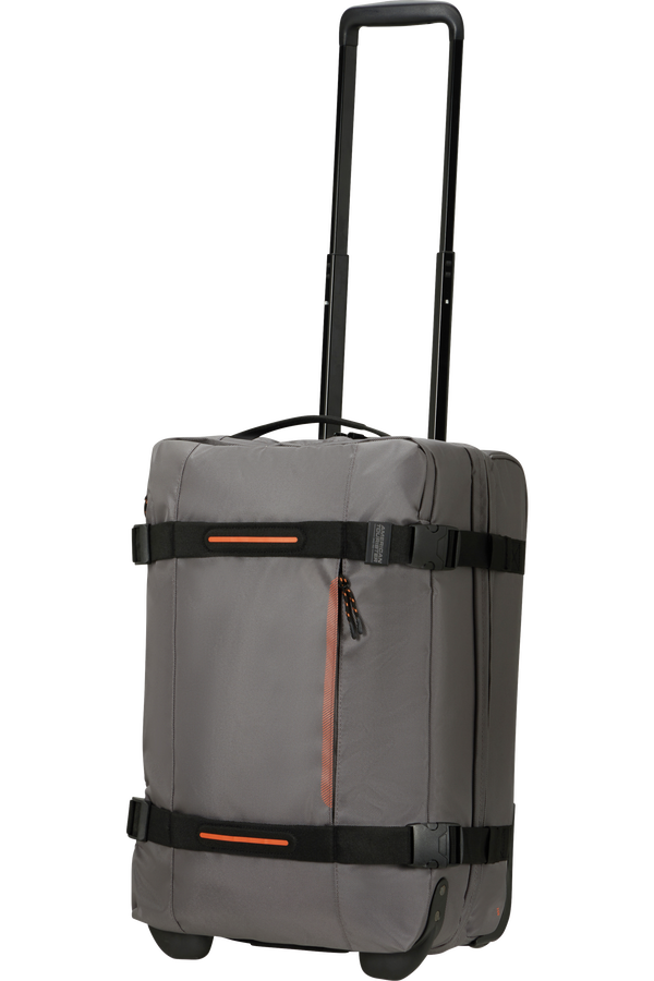 American Tourister Urban Track Duffle with Wheels S  Tmavosivá American Tourister Urban Track Duffle with Wheels S  Tmavosivá