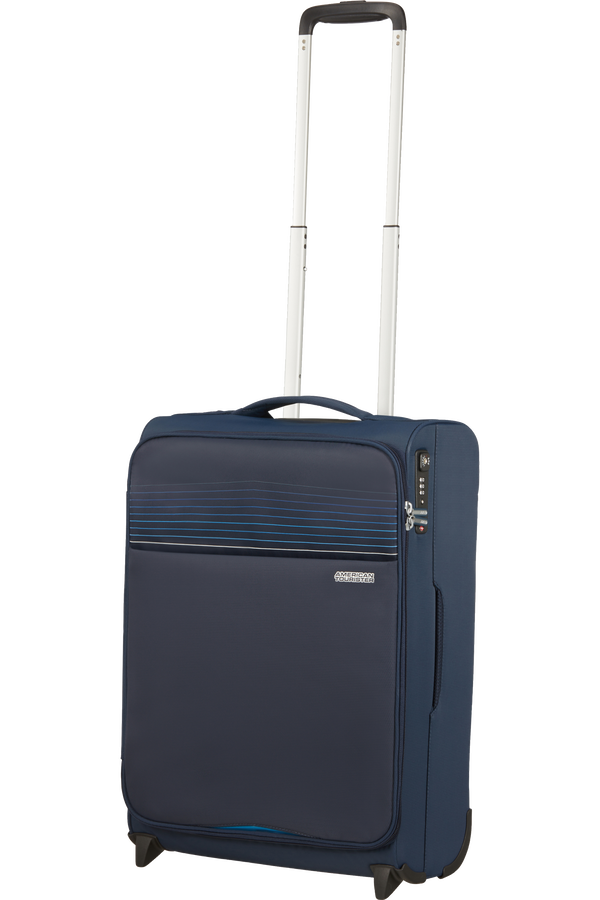 American Tourister Lite Ray Upright TSA 55cm  Polnočná námornícka