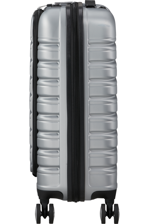 American Tourister Flashline SPIN. 55/20 FRONTLOADER  Nebesk&aacute; strieborn&aacute;