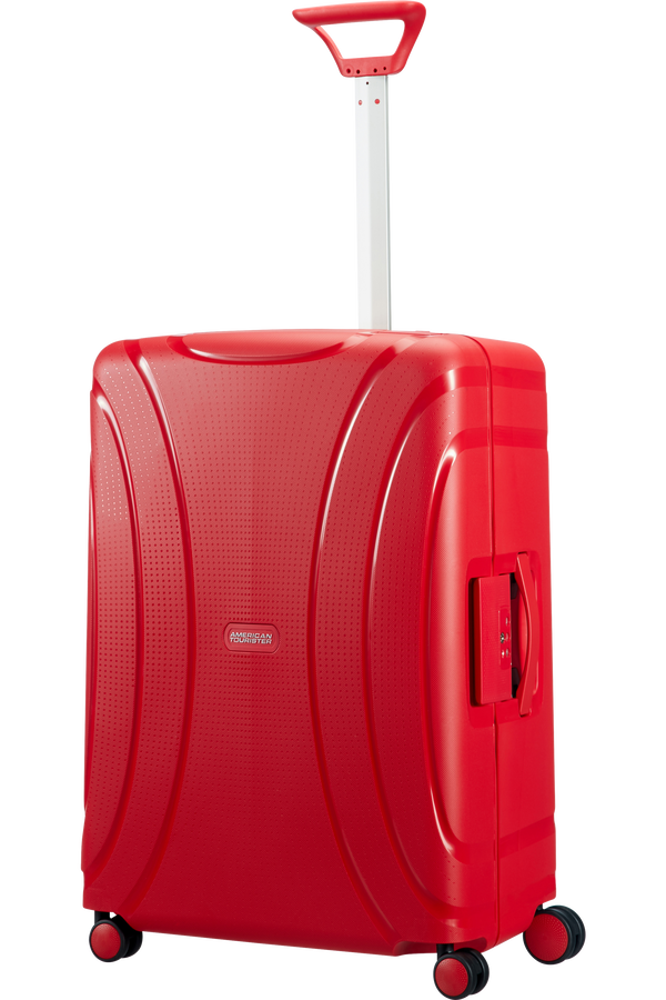 American Tourister Lock'n'Roll 4-wheel Spinner 69cm medium suitcase Formula Red
