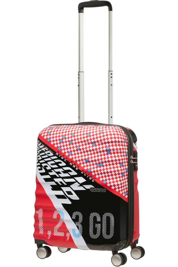 American Tourister Wavebreaker Spinner 55cm  Retro Racer