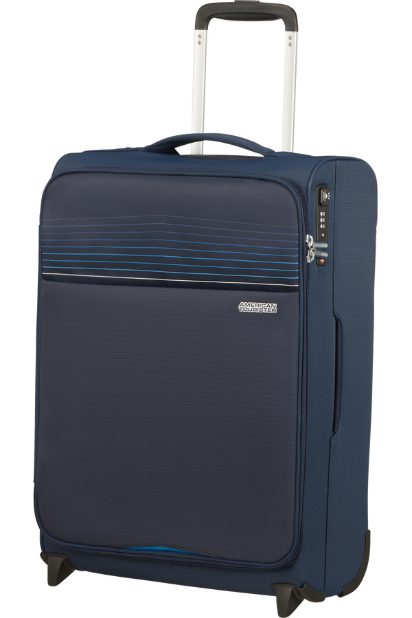 American Tourister Lite Ray Upright TSA 55cm  Polnočná námornícka
