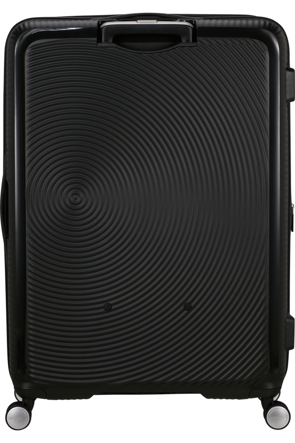 American Tourister SoundBox Spinner TSA Expandable 80cm  Čierne basy
