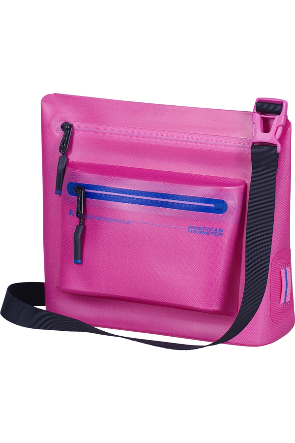 Colourdry M Ta&scaron;ka cez rameno | American Tourister Colourdry Shoulder Bag M  Electric Fuchsia