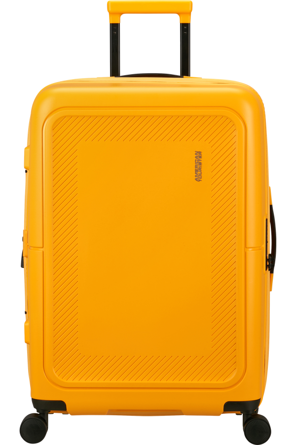 American Tourister DashPop Spinner Expandable TSA 67cm Zlat&aacute; žlt&aacute;