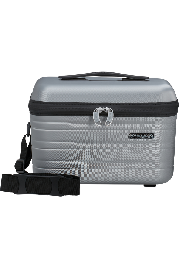 American Tourister Flashline Beauty Case  Nebeská strieborná