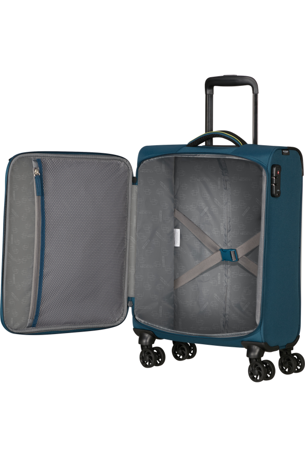 American Tourister Take2cabin Spinner Tsa 55cm  Harbor Blue American Tourister Take2cabin Spinner Tsa 55cm  Harbor Blue