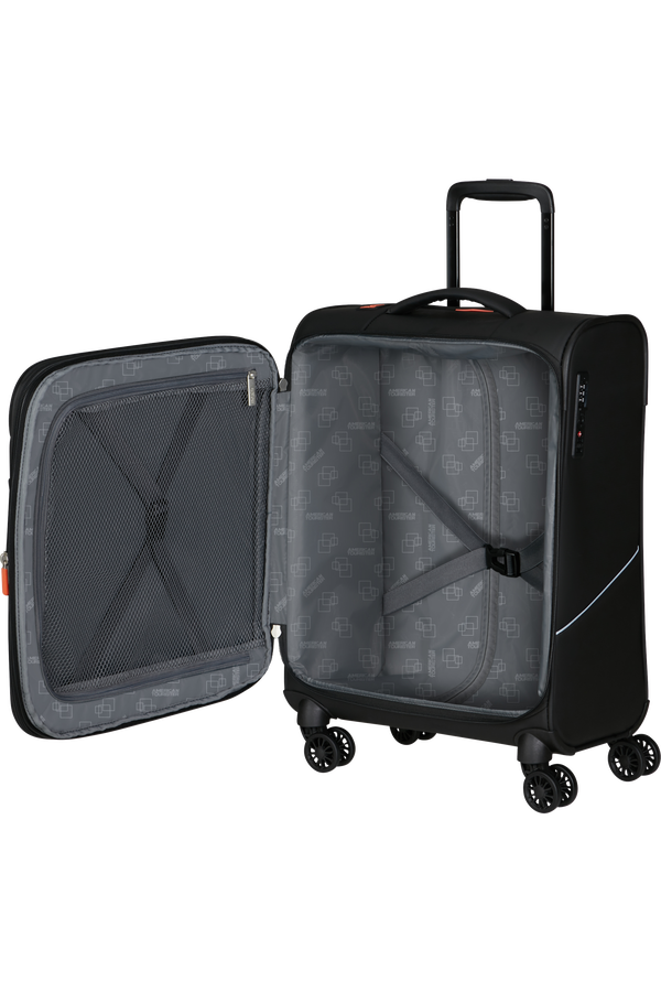 American Tourister SummerRide Spinner S EXP TSA SP 55cm  Čierna