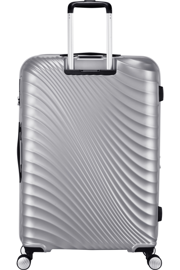 American Tourister Jetglam Spinner 77cm  Kovová strieborná