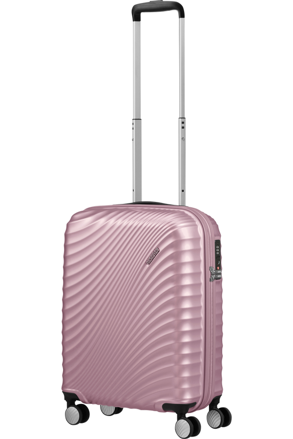 American Tourister Jetglam Spinner 55cm  Kovová ružová