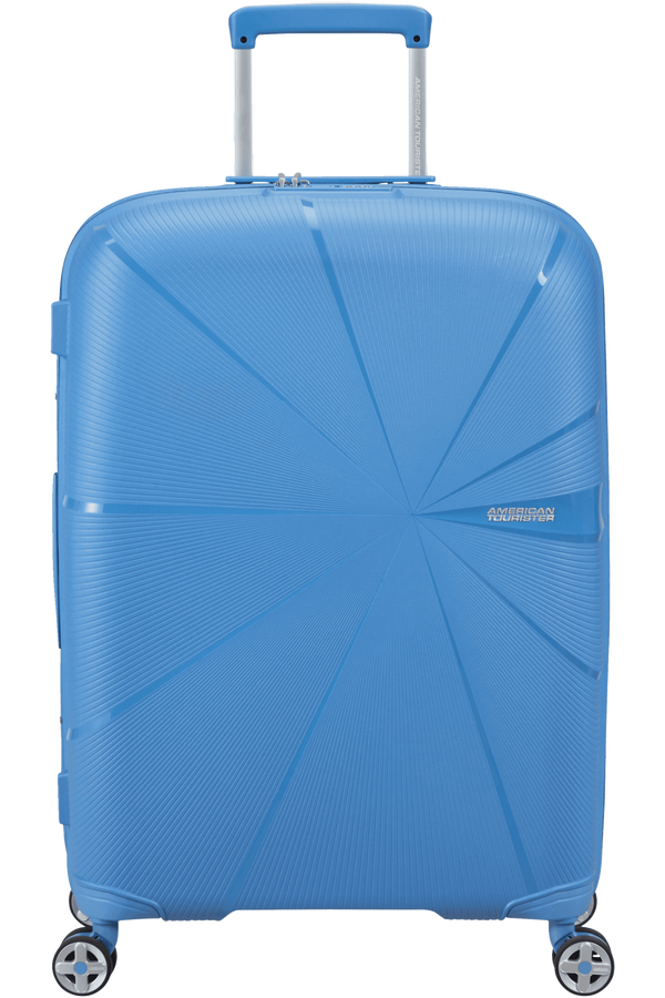 American Tourister Starvibe Spinner Expandable TSA 67cm  Tranquil Blue