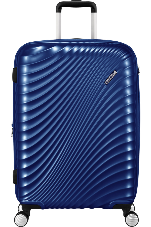 American Tourister Jetglam Spinner 67cm  Kovová modrá