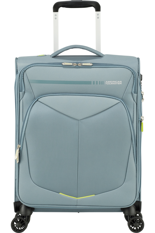 American Tourister Summerfunk Spinner Exp TSA 55cm Kovová sivá