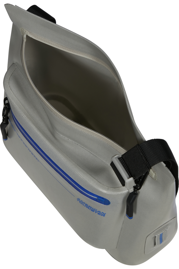 Colourdry M Ta&scaron;ka cez rameno | American Tourister Colourdry Shoulder Bag M  Glacial Silver