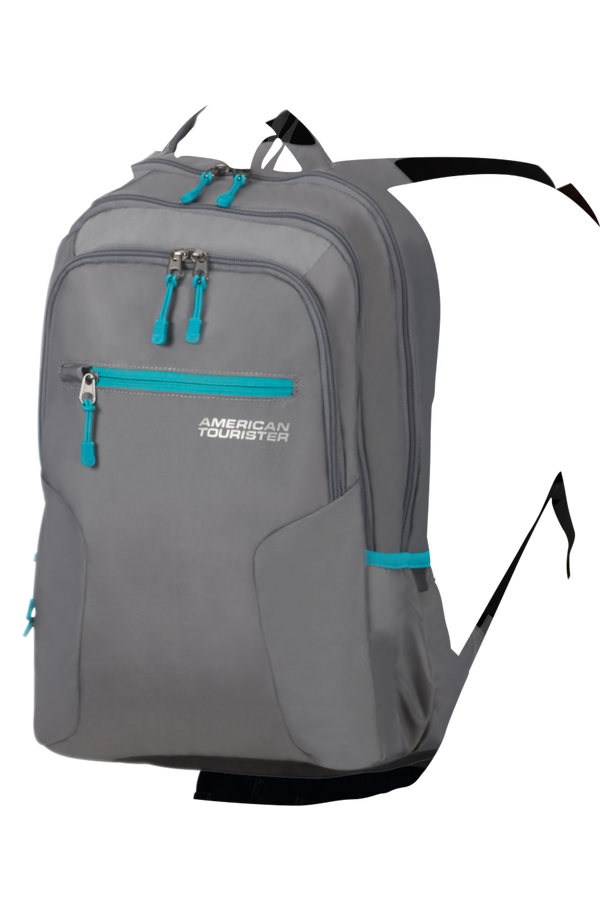 American Tourister Urban Groove UG6 Laptop Backpack 15.6'  Grey/Green American Tourister Urban Groove UG6 Laptop Backpack 15.6'  Grey/Green