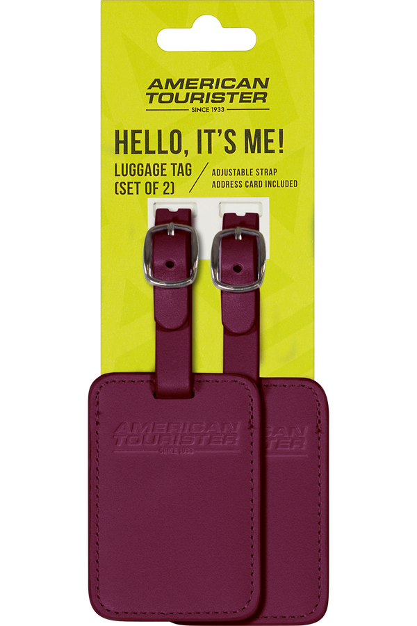 Luggage Tags Visačka na batožinu &ndash; Sada 2 kusy