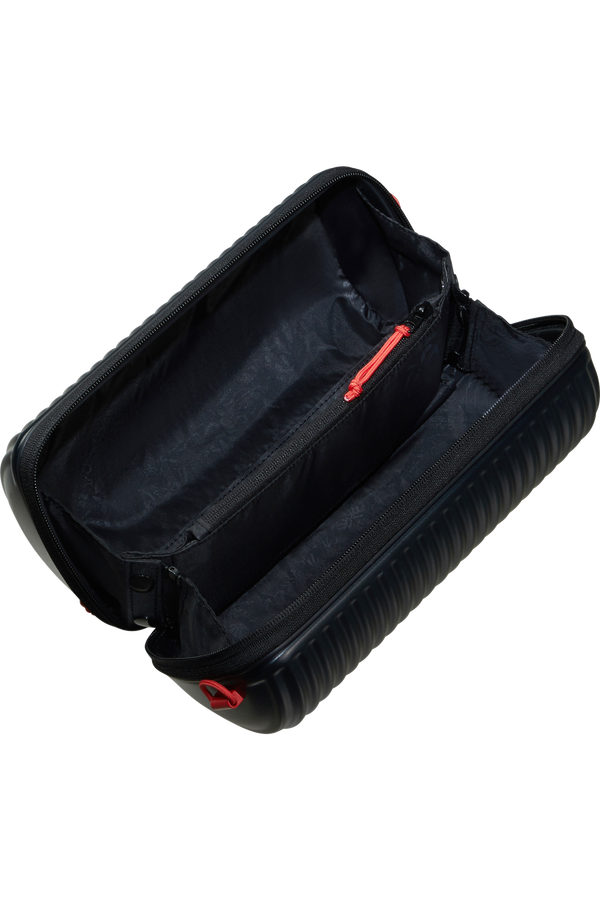 American Tourister Rollio Cross Body  Čierna/červená