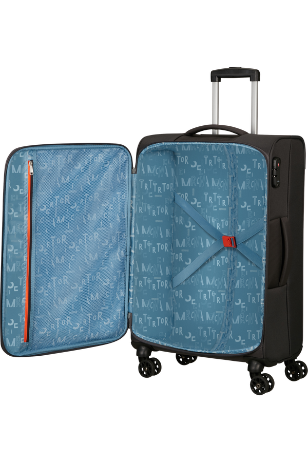 American Tourister Sea Seeker Spinner 68/25 Tsa 68cm  Charcoal Grey