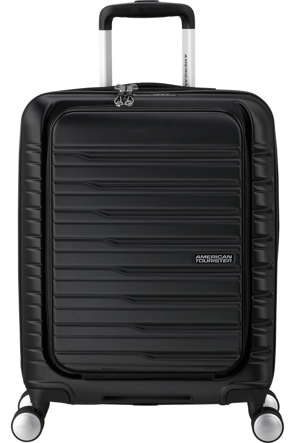 American Tourister Flashline SPIN. 55/20 FRONTLOADER  Shadow Black